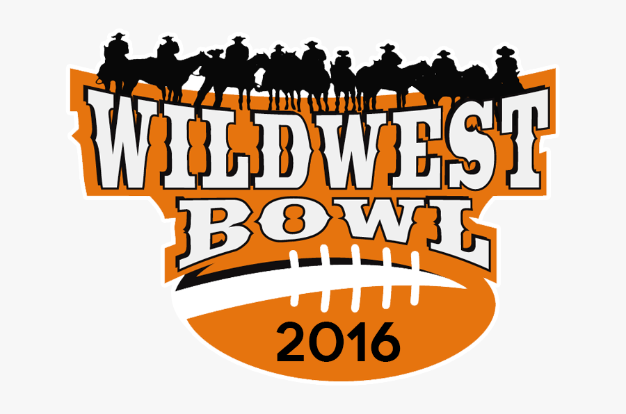 Wild West Bowl Logo - Dodge City, Transparent Clipart