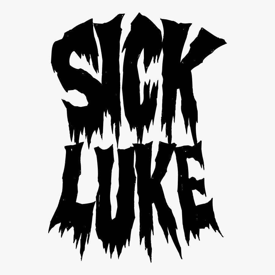 Logo Sick Luke Black - Sick Luke Logo, Transparent Clipart
