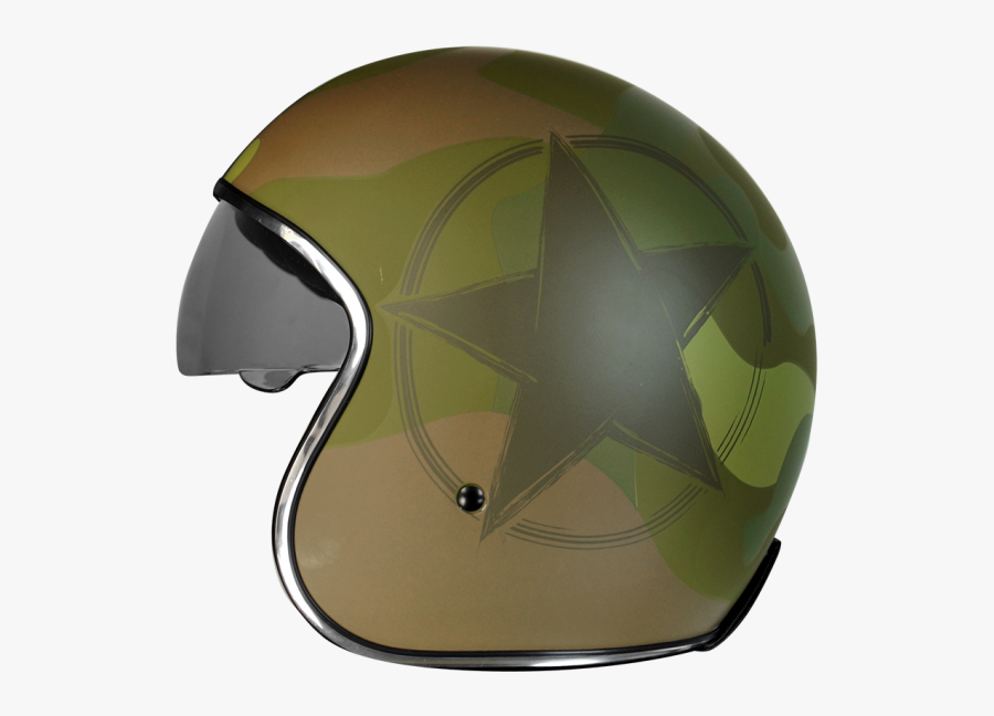 Transparent Army Helmet Png - Motorcycle Helmet, Transparent Clipart