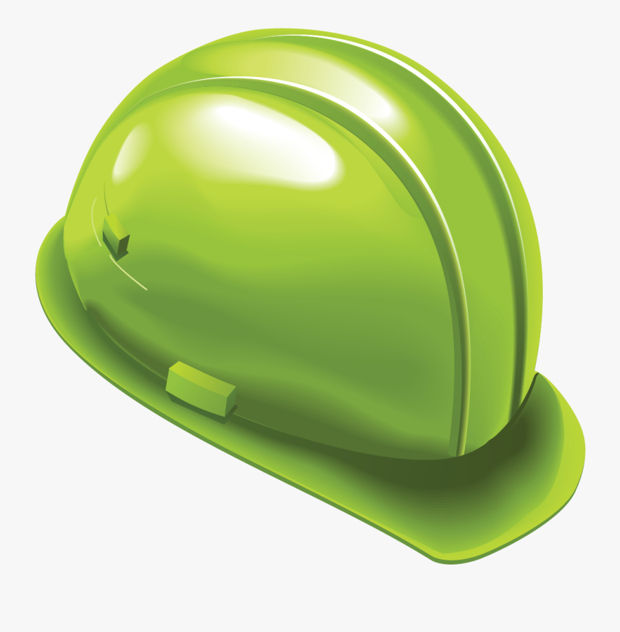 Green Helmets Png Download - Animasi Helm Apd, Transparent Clipart