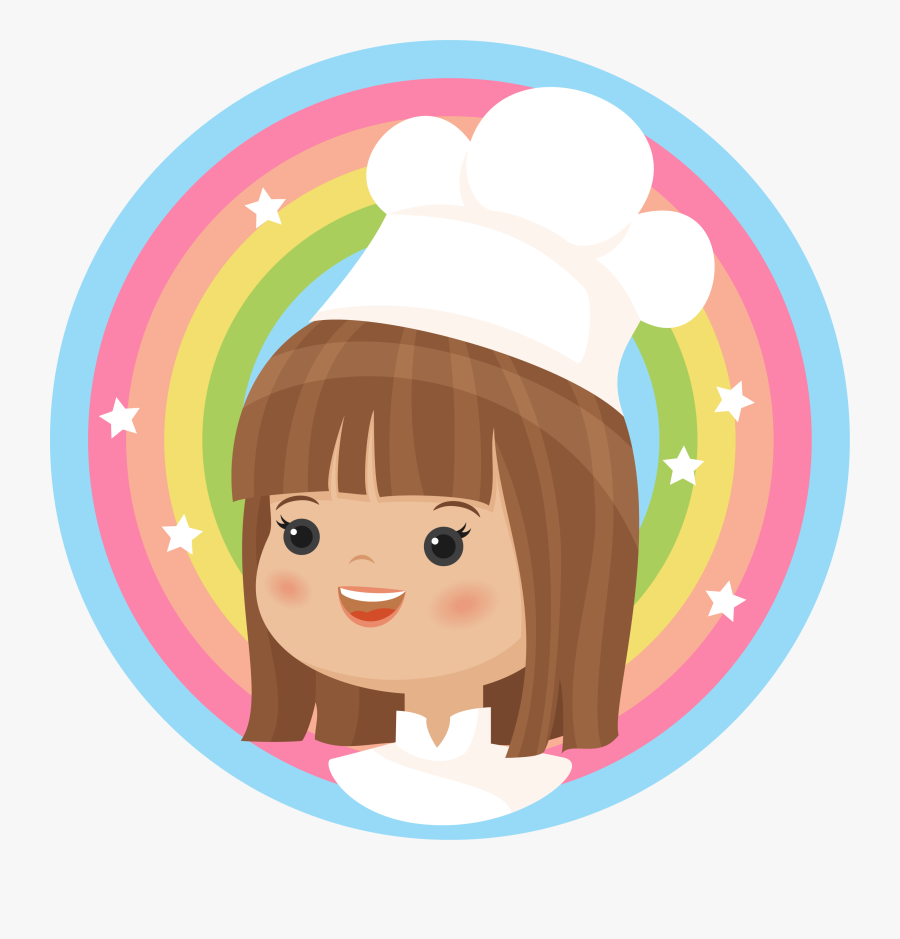 Logo 1 Girl - Cartoon, Transparent Clipart