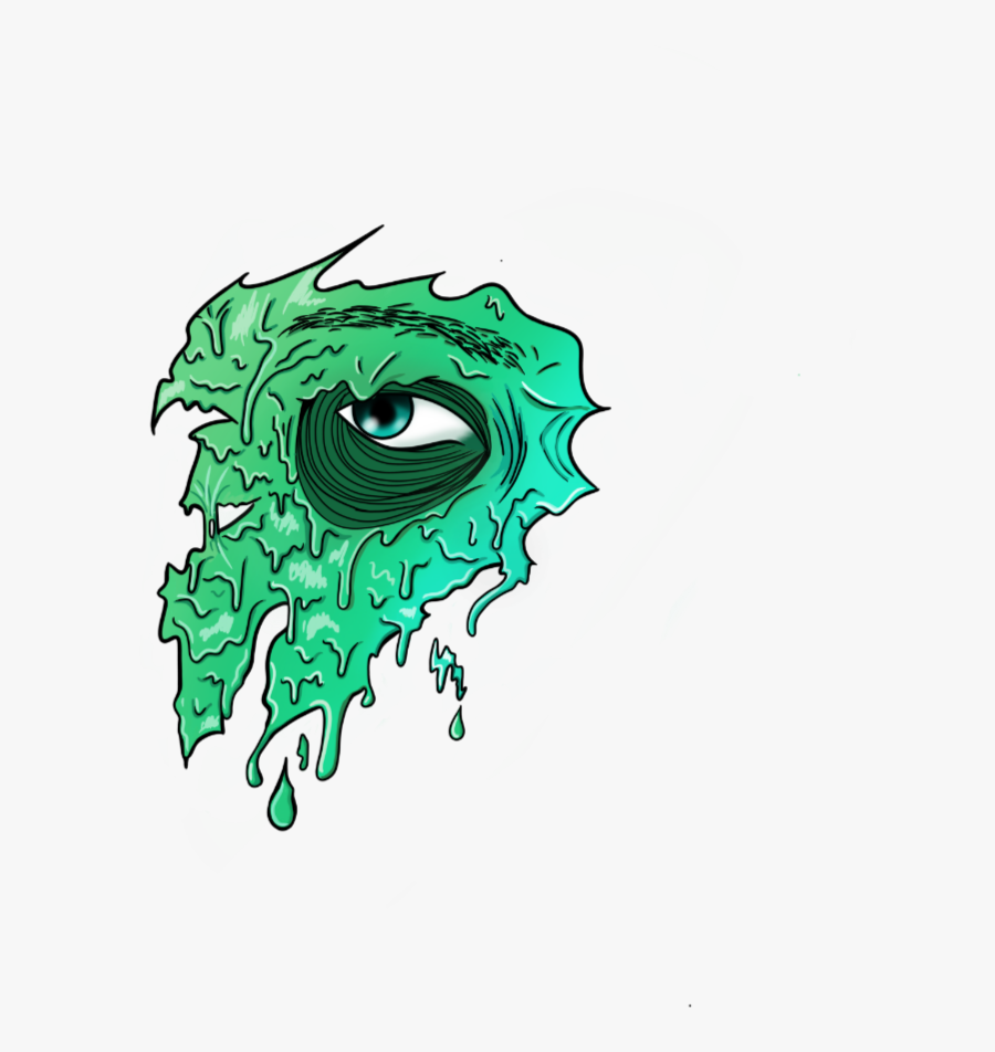 #sticker #grimeart #zombie #eye - Illustration, Transparent Clipart