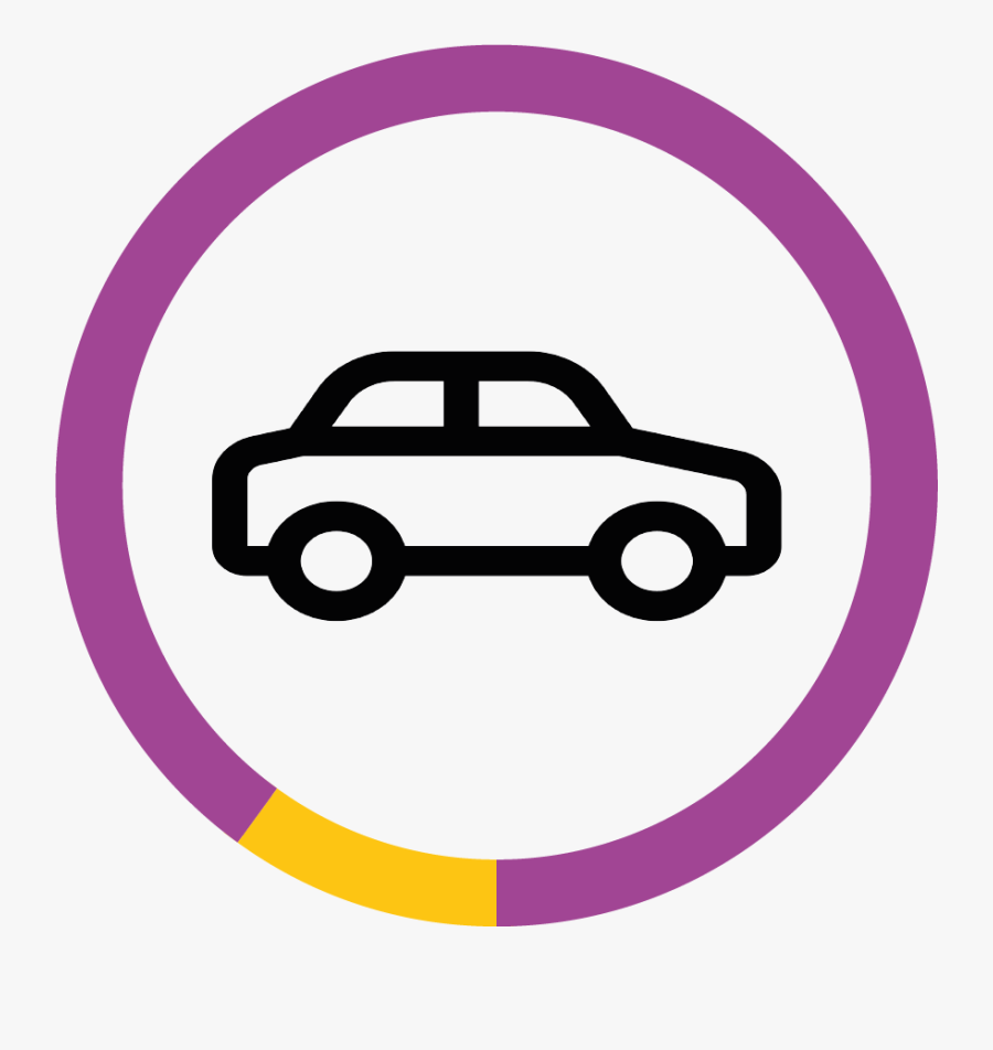 Noise - Vector Push A Car, Transparent Clipart