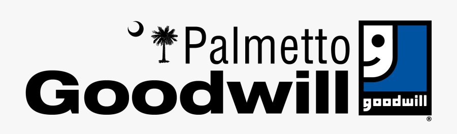 Palmetto Goodwill Logo, Transparent Clipart