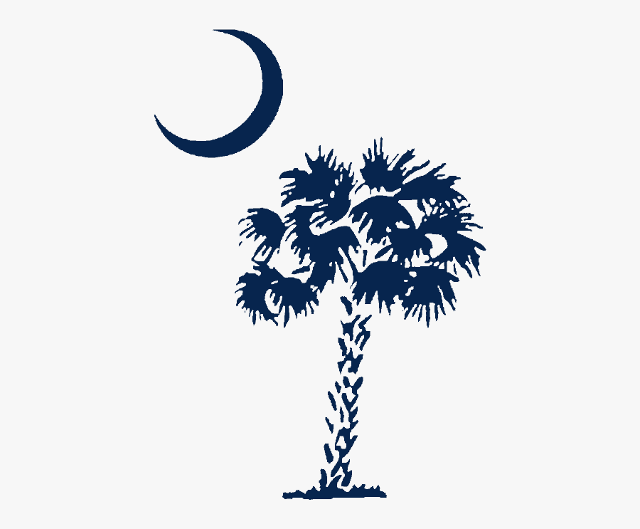 Sc Palmetto Tree Clip Art, Transparent Clipart