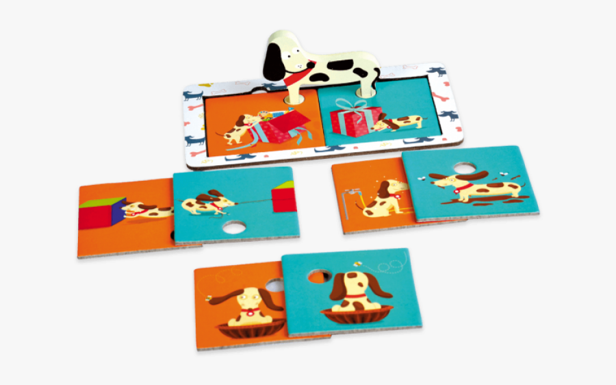 Clever Dog Chalk & Chuckles, Transparent Clipart