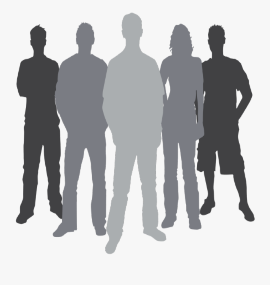 Transparent Group Silhouette Png - Group Of People Png Clipart, Transparent Clipart