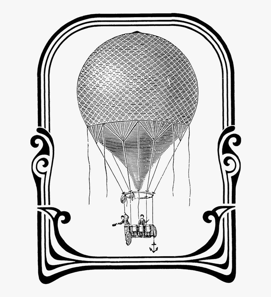 Anchor Clipart Vintage - Psd Art Nouveau Frame, Transparent Clipart