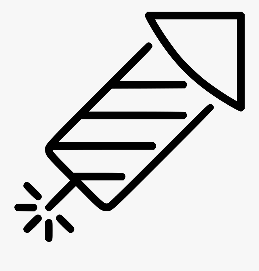 Firecracker Black And White Clipart , Transparent Cartoons - Firecracker Black And White Clipart, Transparent Clipart