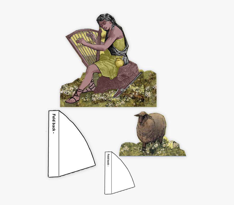 David The Shepherd Boy Psalms - Illustration, Transparent Clipart