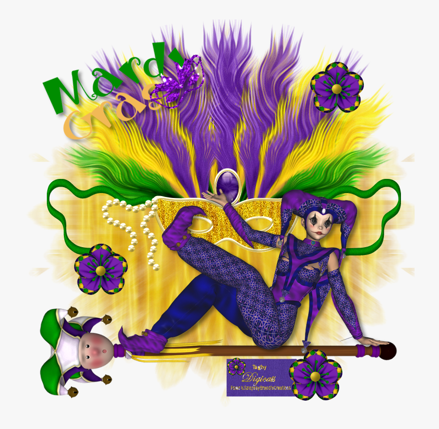 Brandi Gras - Illustration, Transparent Clipart