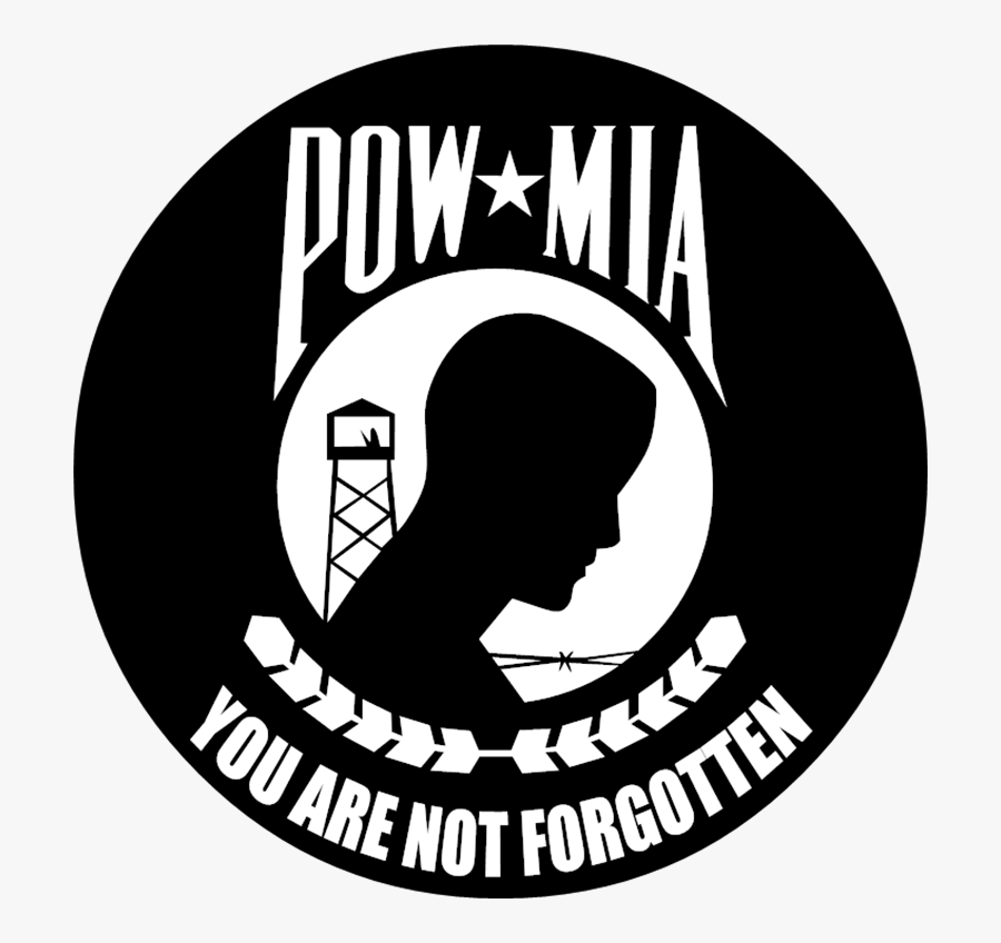 Pow Mia Logo Png - Pow Mia Flag, Transparent Clipart