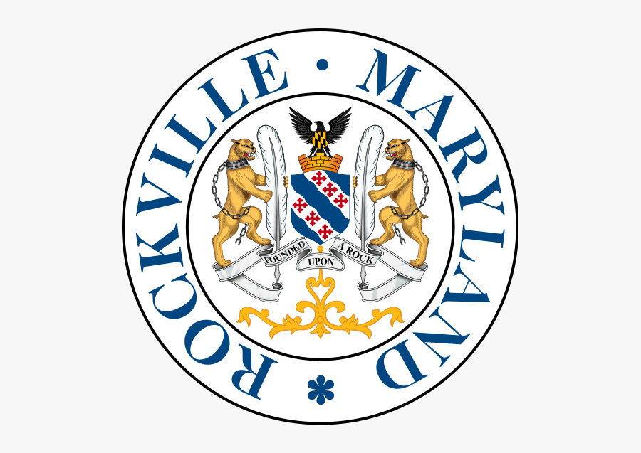 Seal Of Rockville, Maryland - City Of Rockville, Transparent Clipart