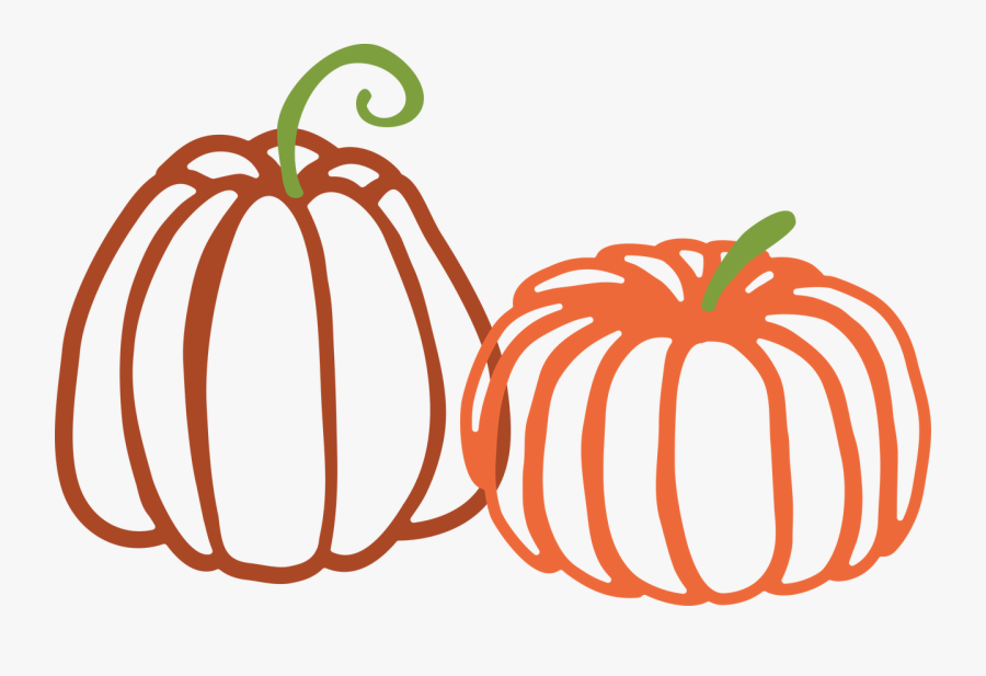 Pumpkins Svg Cut File - Pumpkin Svg, Transparent Clipart
