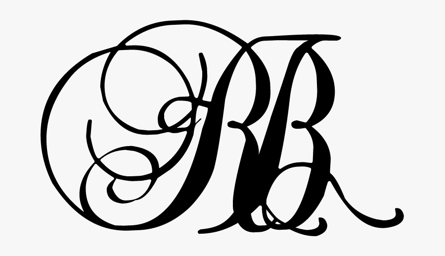 The Reluctant Bride - Calligraphy Letters R, Transparent Clipart