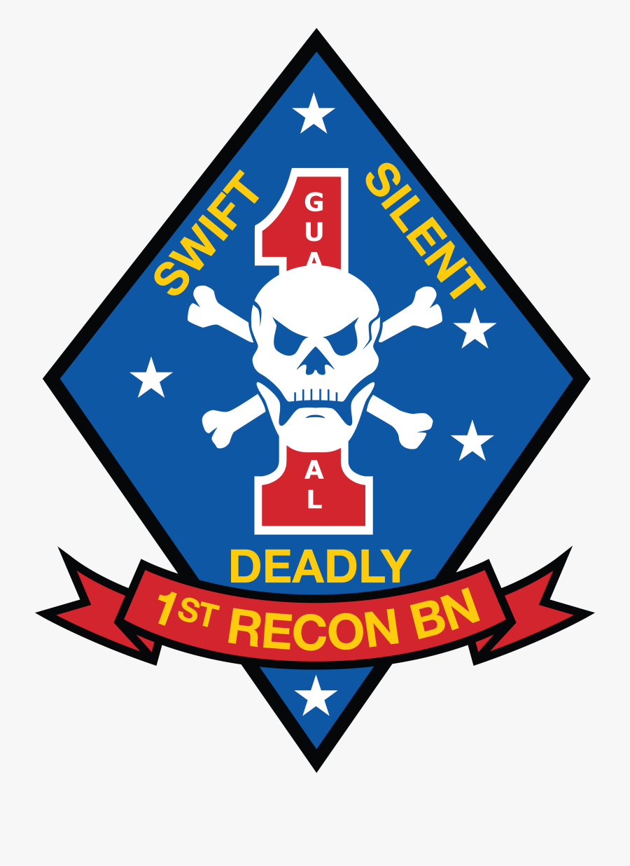 1st Recon Bn Logo, Transparent Clipart