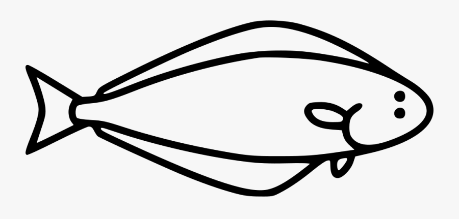 Halibut - Halibut Icon, Transparent Clipart