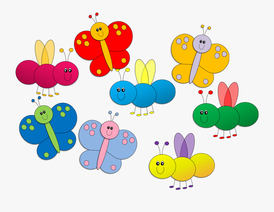 Insect Clipart Borders - Spring Bugs Clip Art, Transparent Clipart