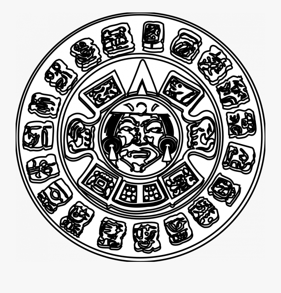 Mayan Calendar Png, Transparent Clipart