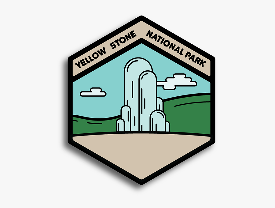 Clip Art National Park Badges - Illustration, Transparent Clipart