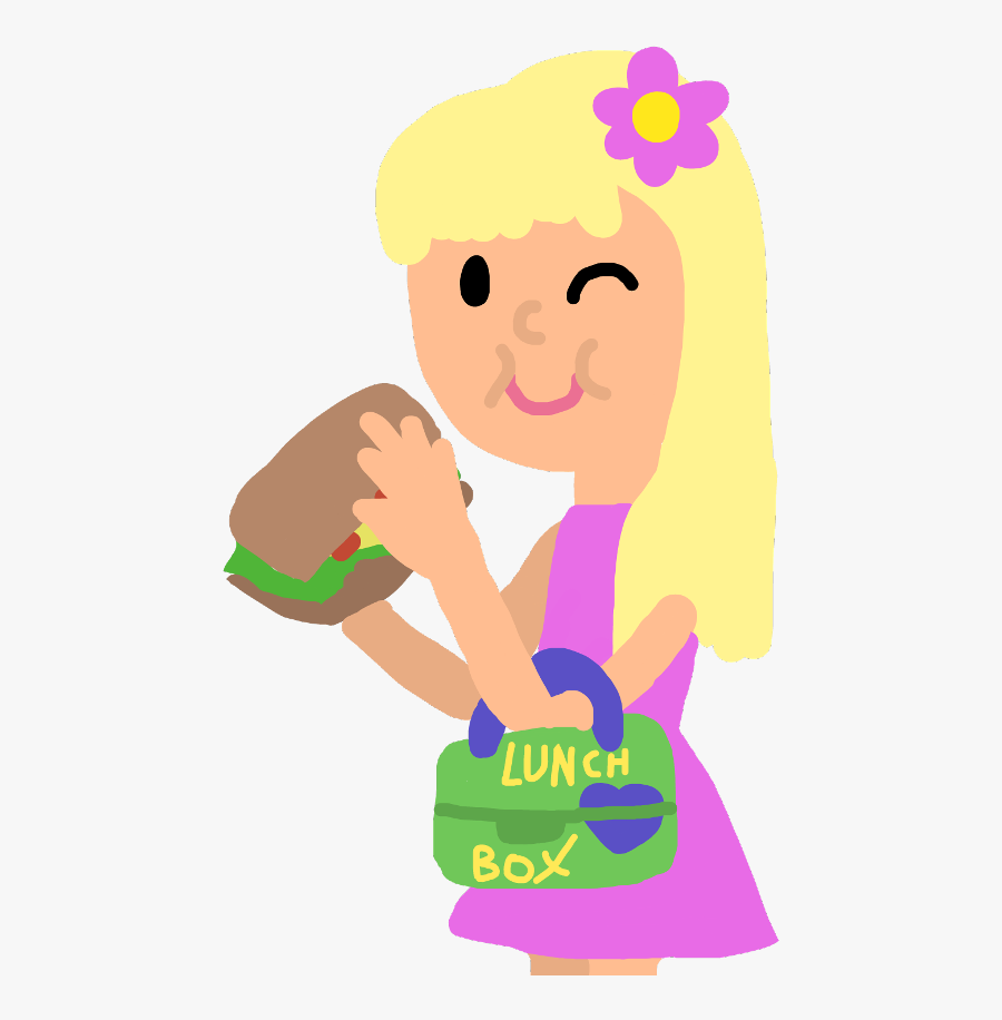 Girl What Is That On Your Arm😇
my Lunch Box 😄 - Illustration, Transparent Clipart