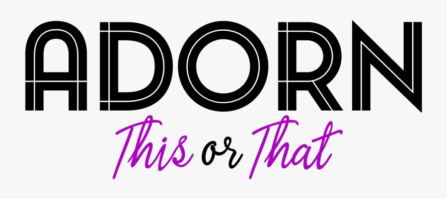 Adorn This Or That - Circle, Transparent Clipart