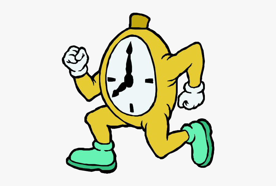 Time Running Hourglass Clip - Running Clock Clipart, Transparent Clipart