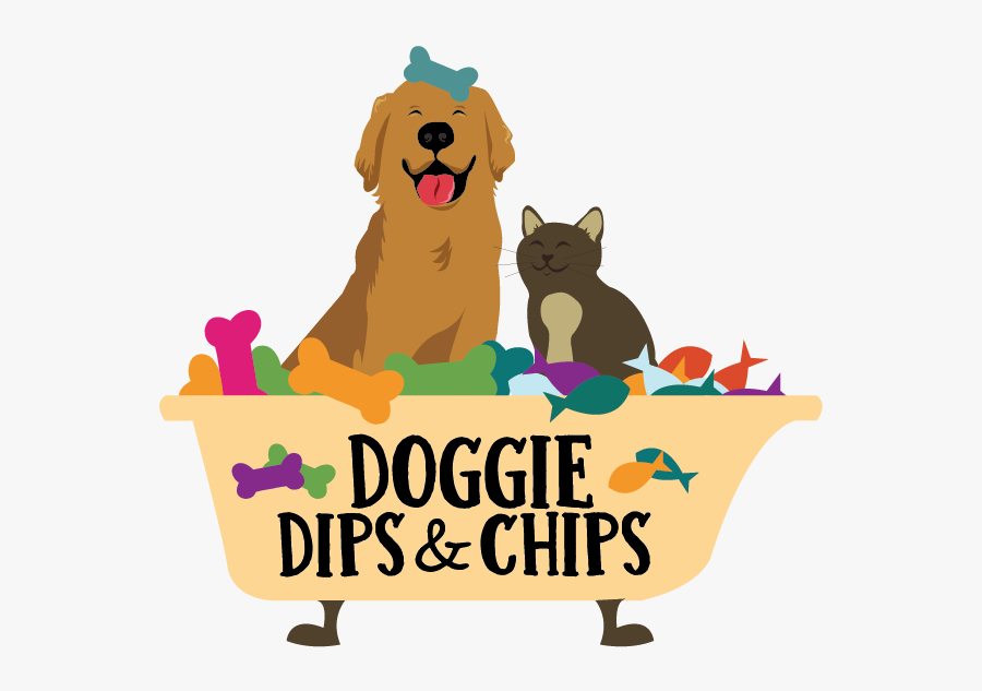 Logo Design Concept For Pet Bath And Treat Bakery Shop - Illustration, Transparent Clipart