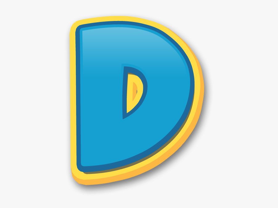 Alphabet Paw Patrol Letter D - Paw Patrol Letter D, Transparent Clipart