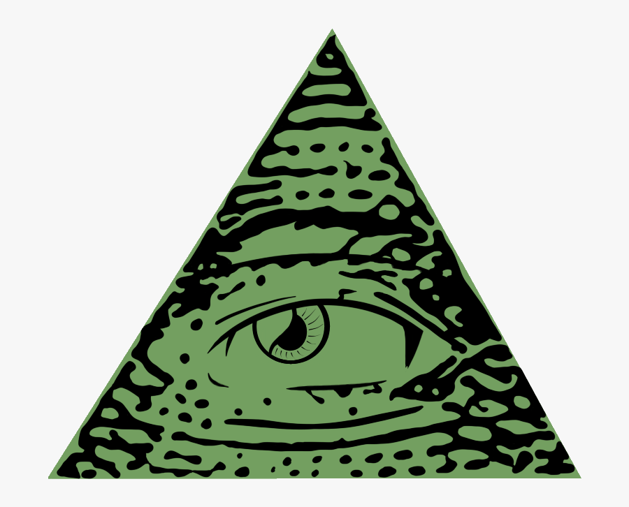 Illuminati Eye Of Providence Secret Society Freemasonry - Illuminati Confirmed Png, Transparent Clipart