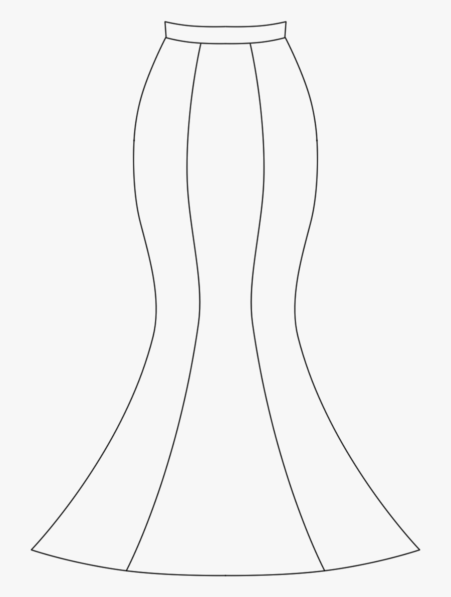 Wedding Skirts And Petticoats, Video Course, Corset - Sketch, Transparent Clipart