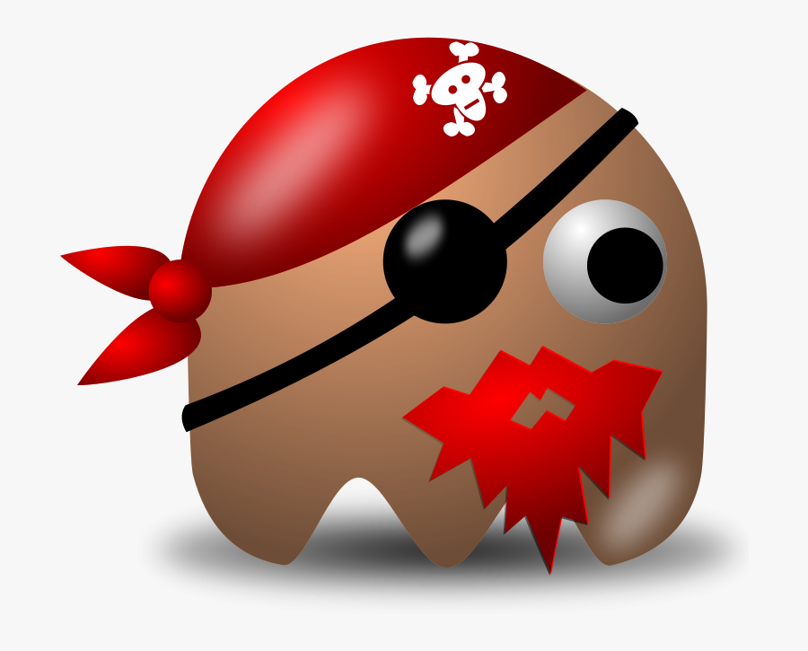 Red Beard - Talk Like A Pirate Day Clipart, Transparent Clipart