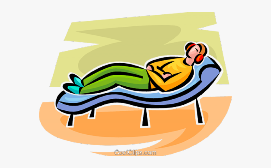 Persian Cat Clipart Couch - Deitado No Sofa Png, Transparent Clipart