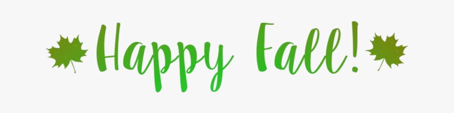 Transparent Happy Fall Yall Art - Calligraphy, Transparent Clipart