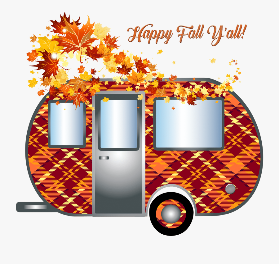 Reserve An Rv For A Fall Getaway - Fall Leaves Transparent Background, Transparent Clipart