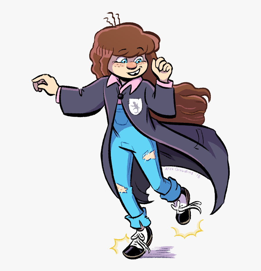 Katherine Mcmath Is Another Student At The Academy - Cartoon, Transparent Clipart