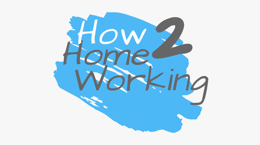 How Homeworking - Calligraphy, Transparent Clipart