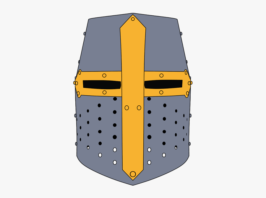 Crusader Helmet Clip Art, Transparent Clipart