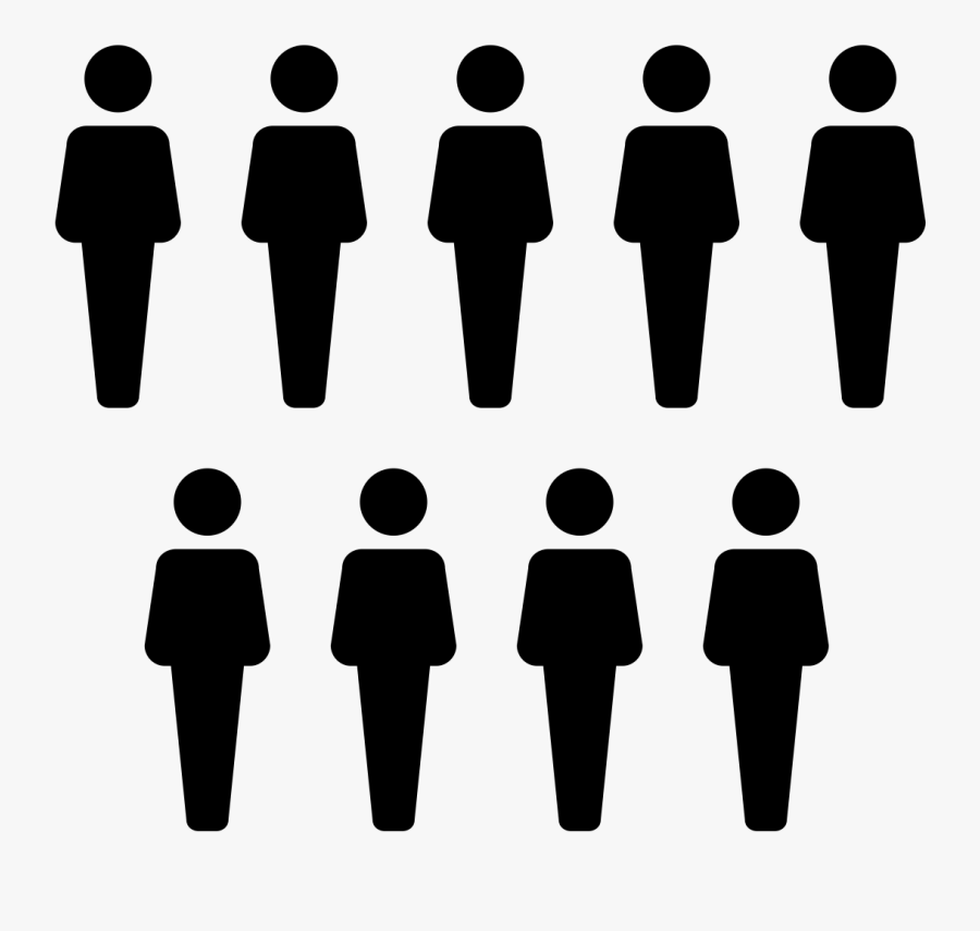 Population Icon White Png Clipart , Png Download - Adjective Of Number Examples, Transparent Clipart