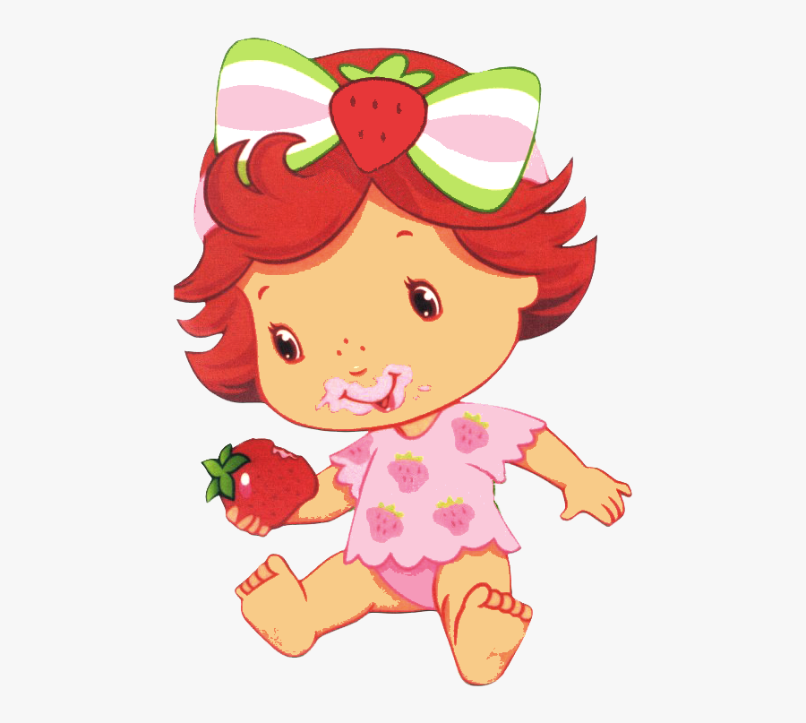 Kit Minus Strawberry Shortcake - Strawberry Shortcake Cartoon Birthday, Transparent Clipart