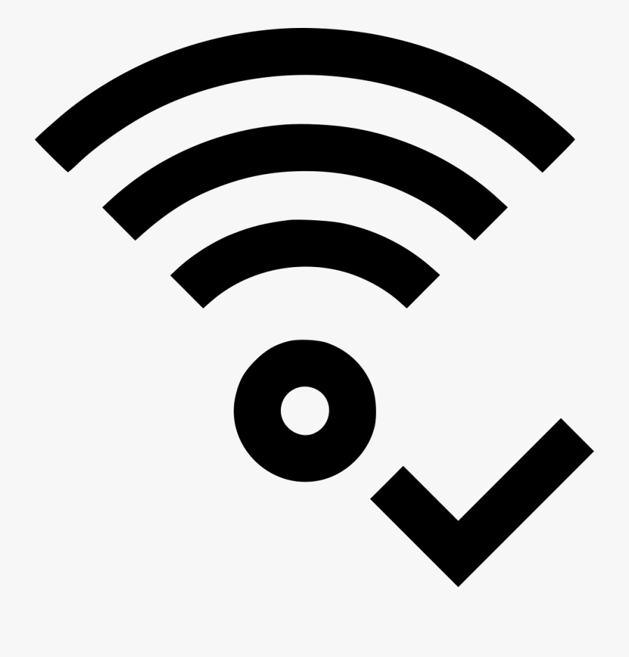 Check - Gif Animation Wifi Icon Gif, Transparent Clipart
