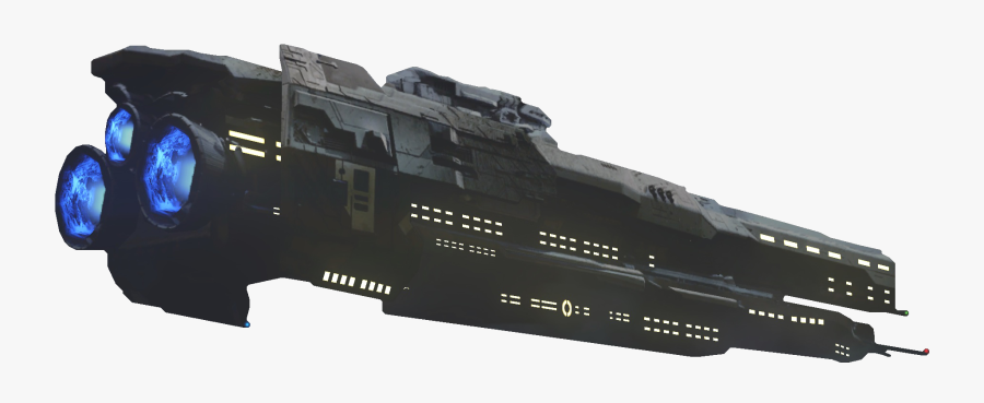 Transparent Spaceship Png - Side View Spaceship Png, Transparent Clipart