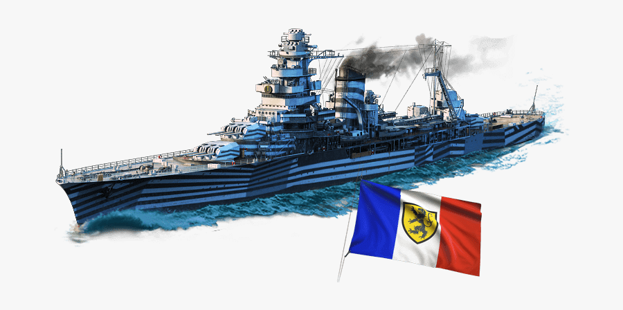 Navy Clipart Battleship - World Of Warships Abruzzi, Transparent Clipart