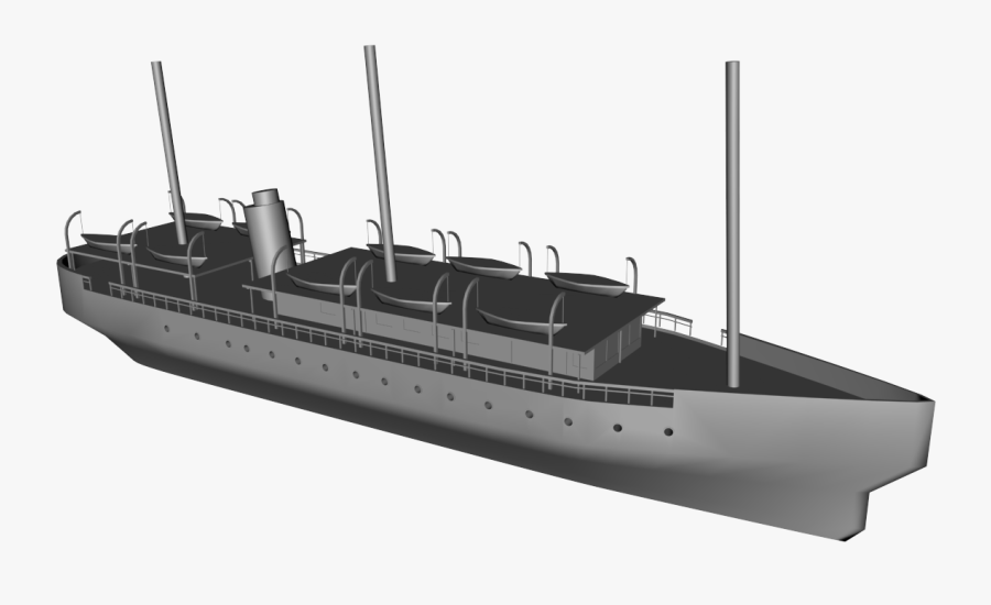 Navy Clipart Warship - Steamboat, Transparent Clipart