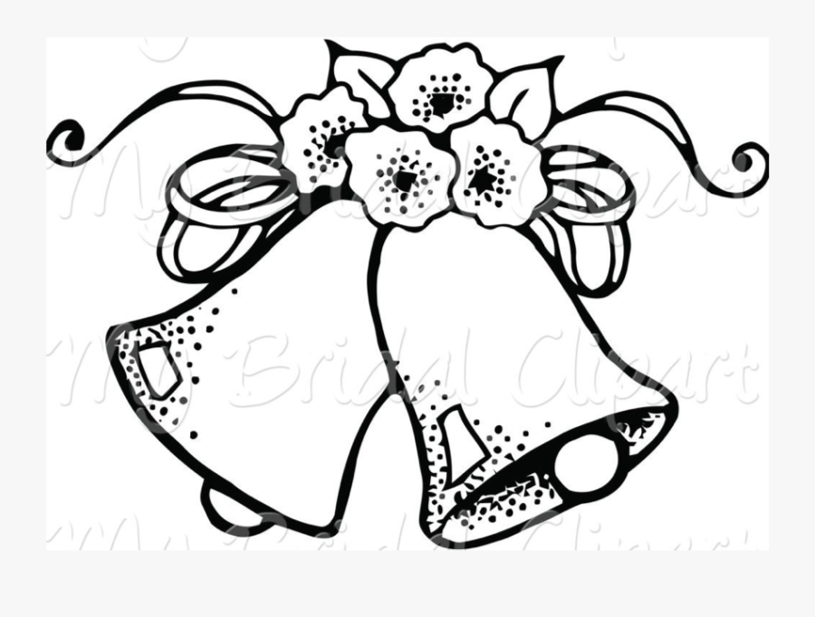Wedding Bells Clip Art, Transparent Clipart