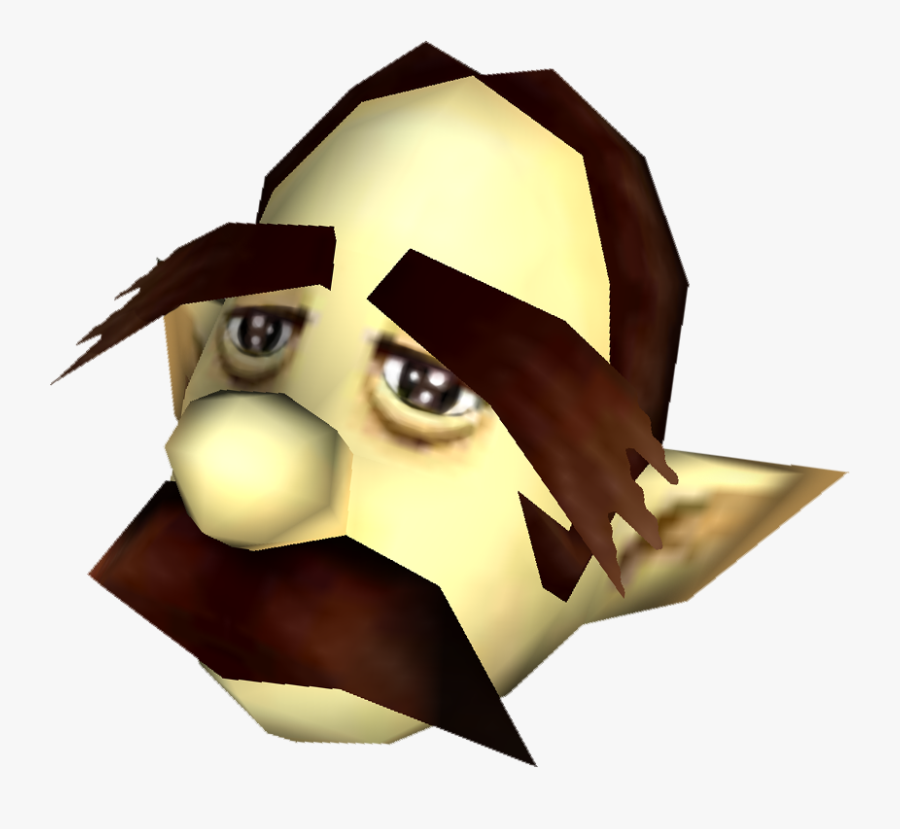 So Mask Renders Got - Majora's Mask Circus Leader Mask, Transparent Clipart