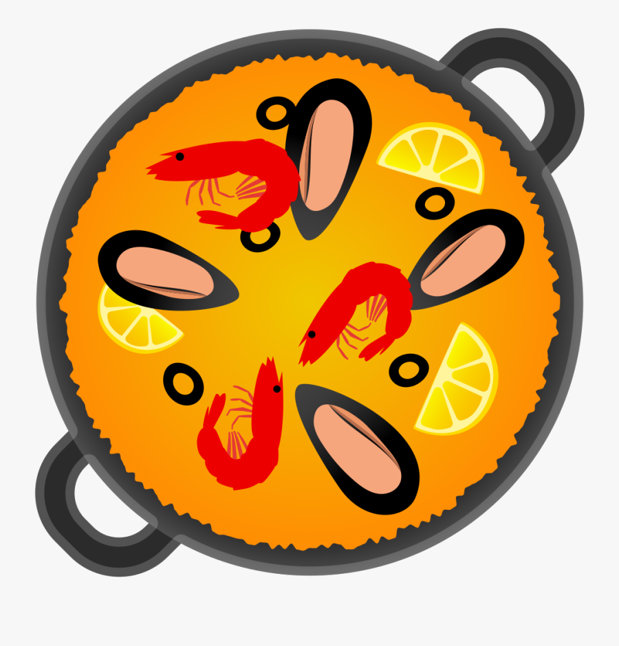Shallow Pan Of Food Icon - Shallow Pan Of Food Emoji, Transparent Clipart