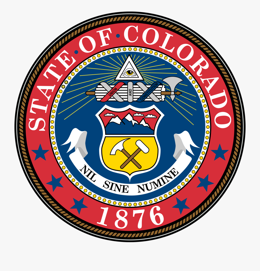 Colorado State Seal Png, Transparent Clipart