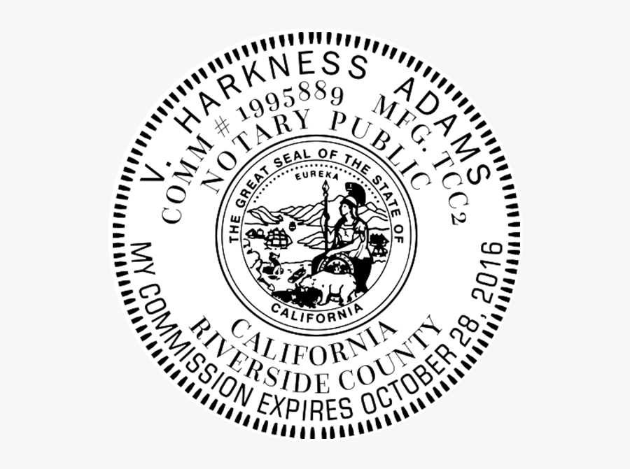 Seal Of California, Transparent Clipart