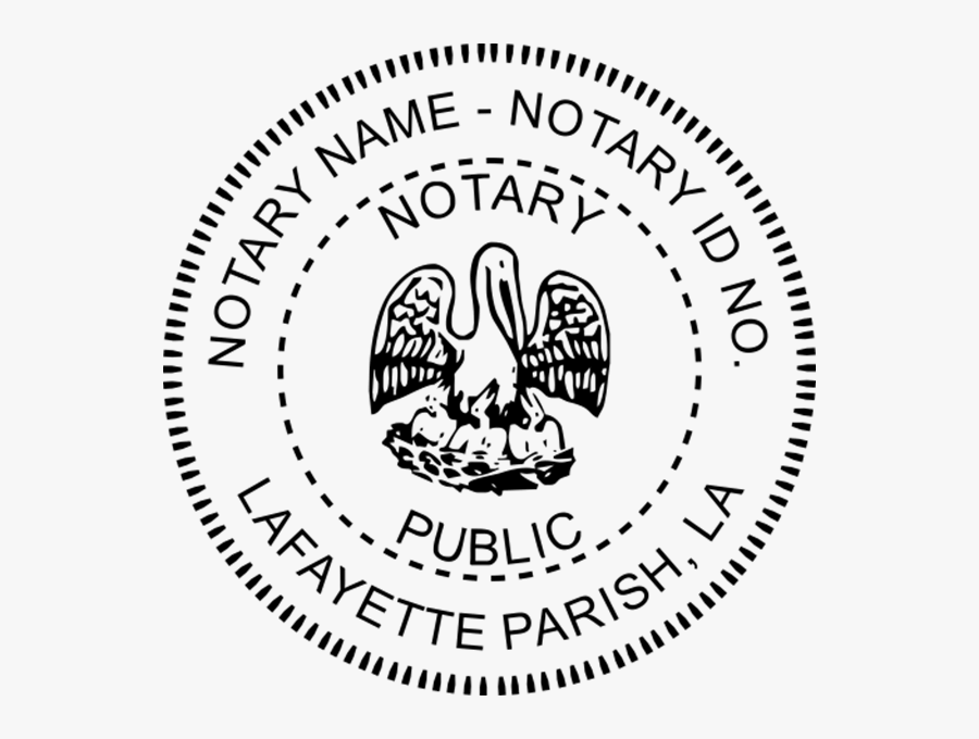 Notary Public Seal Louisiana, Transparent Clipart